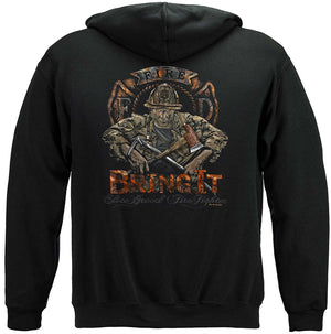 More Picture, Elite Breed Firefighter Bring It Premium Hooded Sweat Shirt