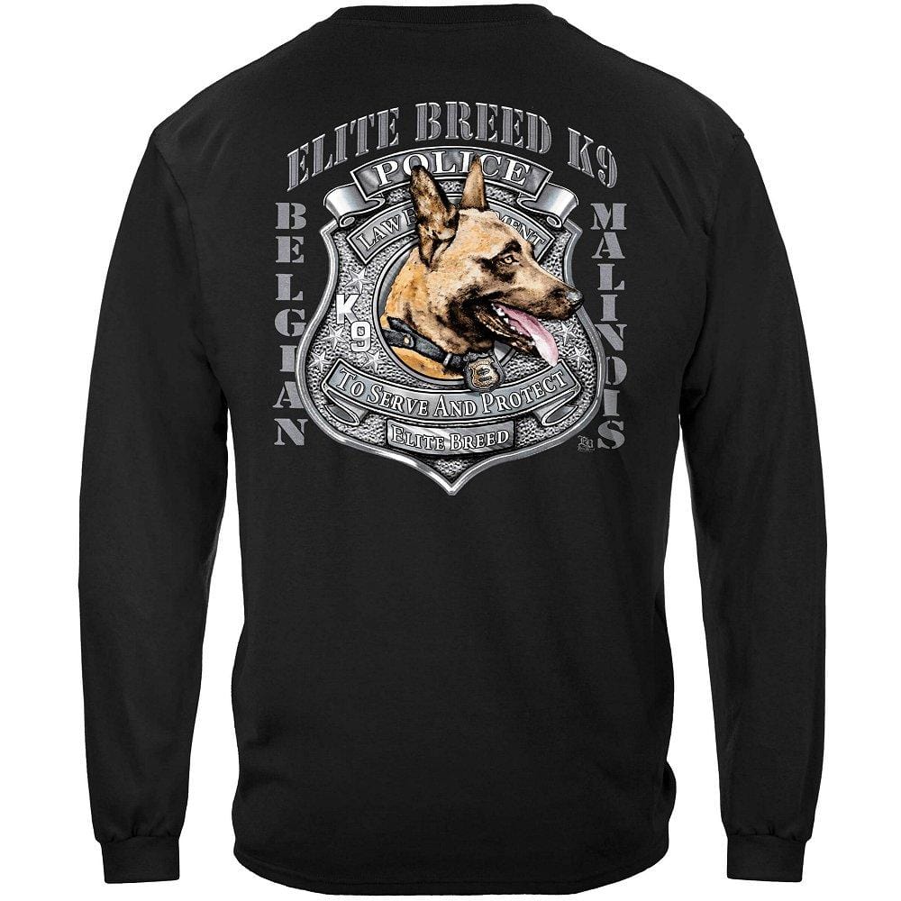 Elite Breed Kalinois K9 Dog Premium Long Sleeves