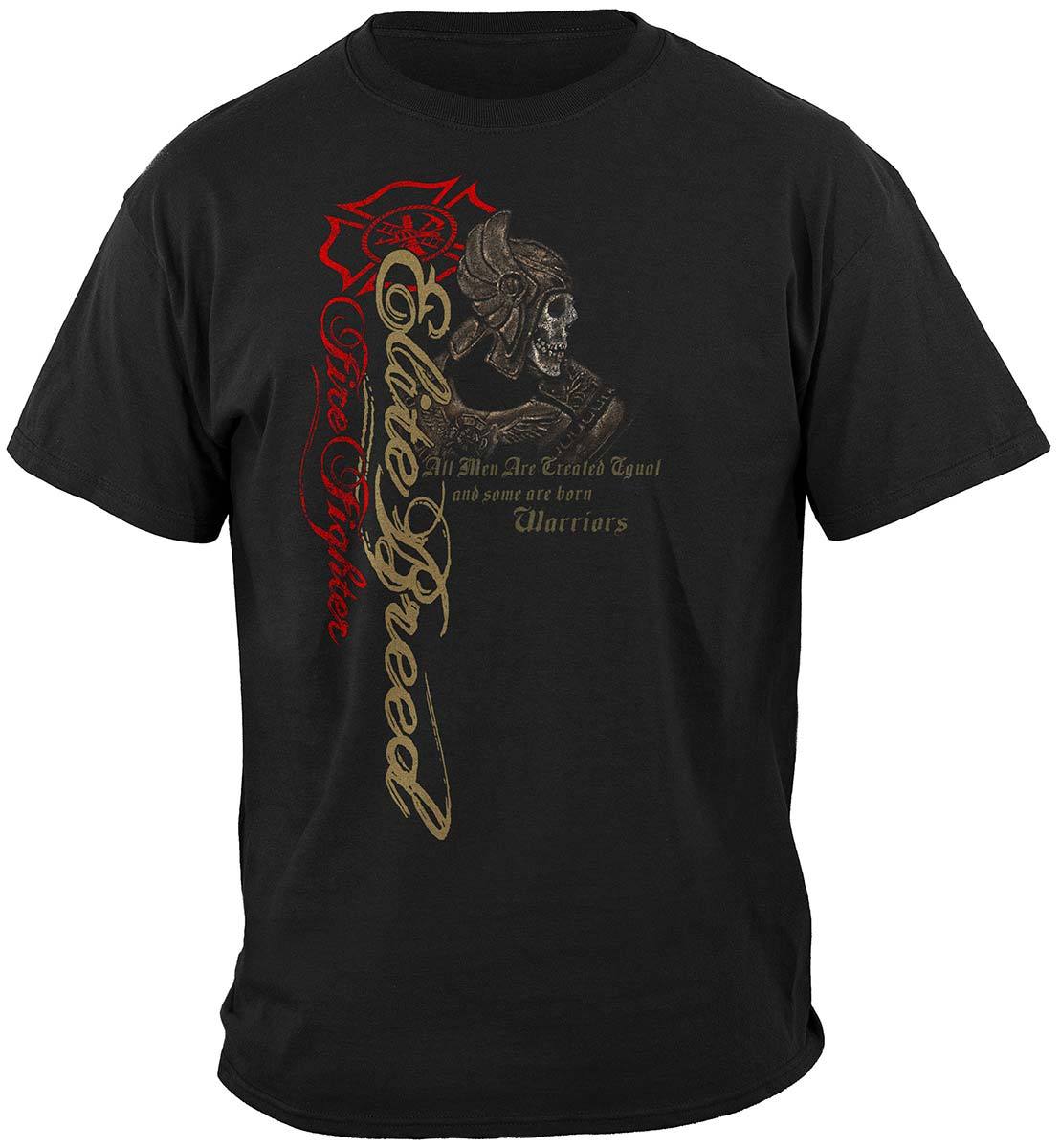 Elite Breed Firefighter Warrior Premium T-Shirt