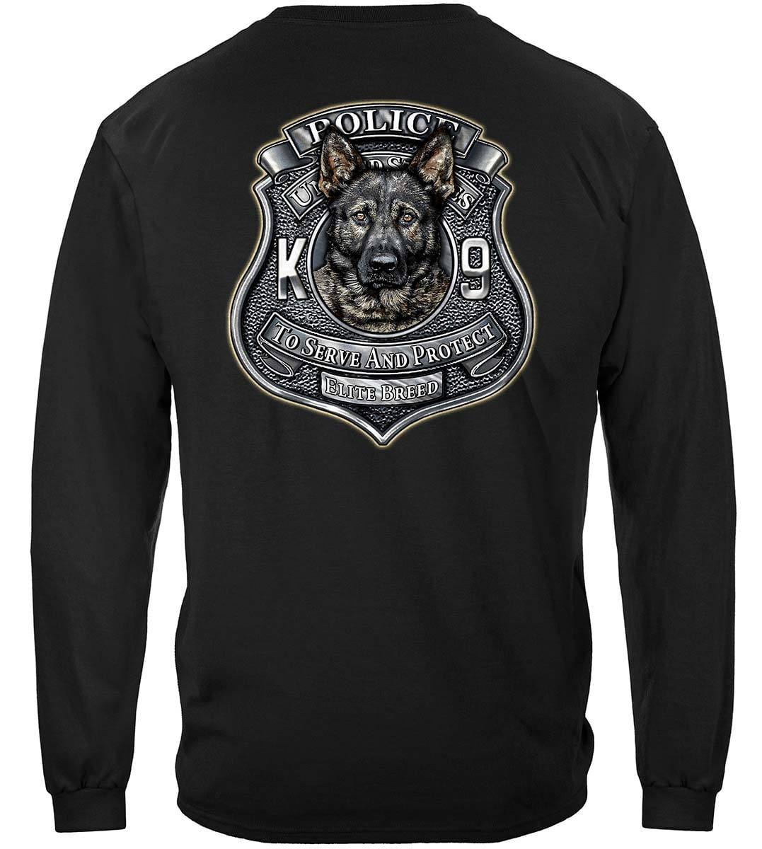 Elite Breed K9 Police Premium Hooded Sweat Shirt