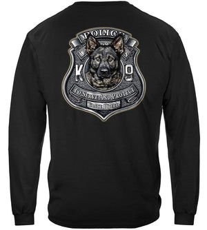 More Picture, Elite Breed K9 Police Premium Hooded Sweat Shirt