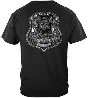 More Picture, Elite Breed K9 Police Premium Hooded Sweat Shirt