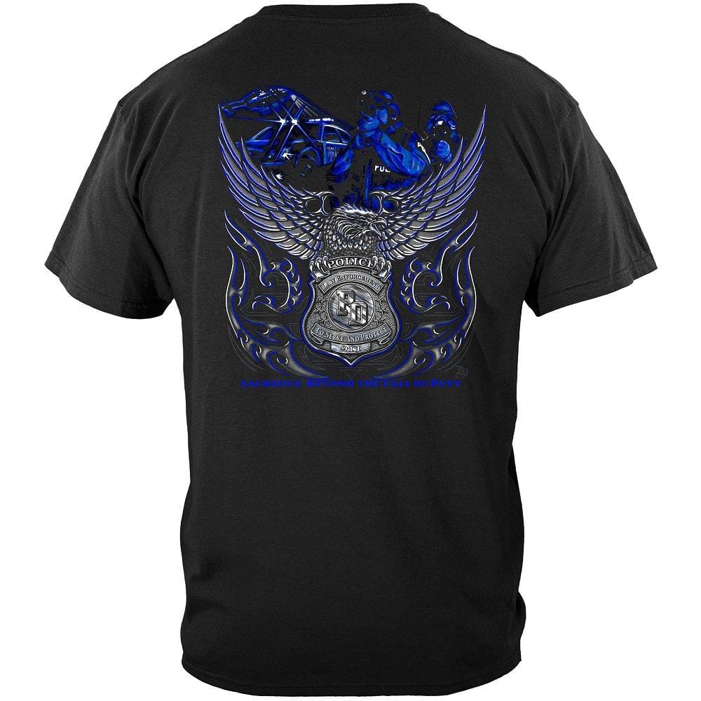 Elite Breed Law Enforcement Eagle Premium Hooded Sweat Shirt