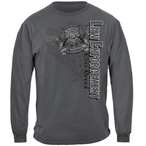 More Picture, Elite Breed Elite Gray Law Enforcement Premium T-Shirt