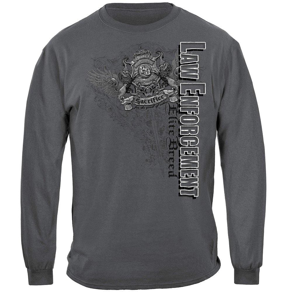 Elite Breed Elite Gray Law Enforcement Premium Long Sleeves