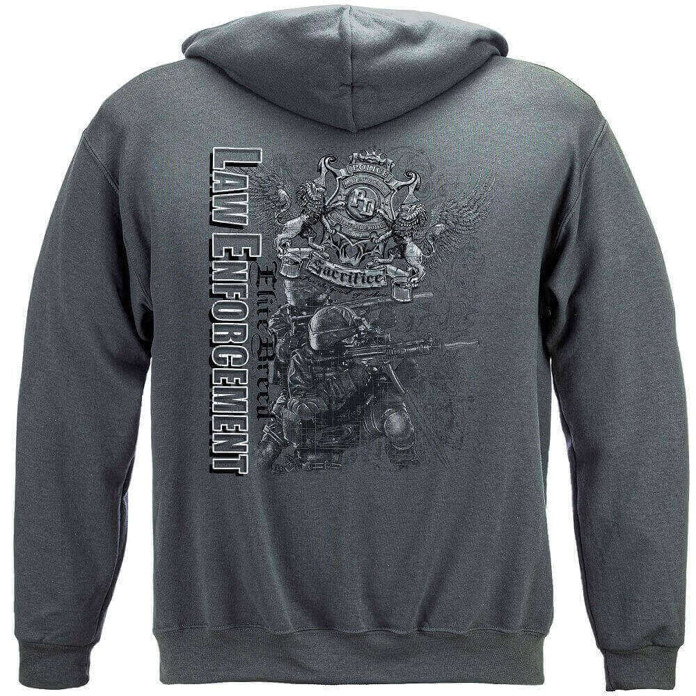 Elite Breed Elite Gray Law Enforcement Premium Long Sleeves