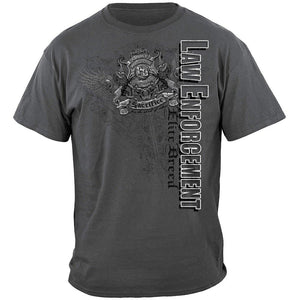 More Picture, Elite Breed Elite Gray Law Enforcement Premium T-Shirt