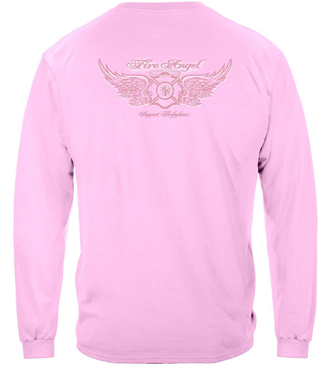 Firefighter Fire Angel Premium Hooded Sweat Shirt