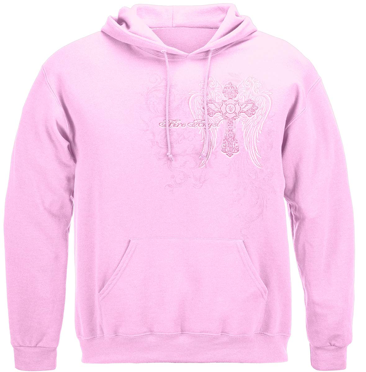 Firefighter Fire Angel Premium Hooded Sweat Shirt