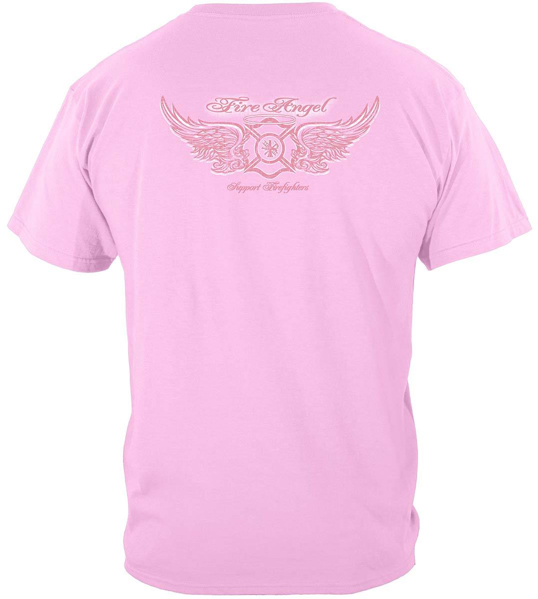 Firefighter Fire Angel Premium Hooded Sweat Shirt