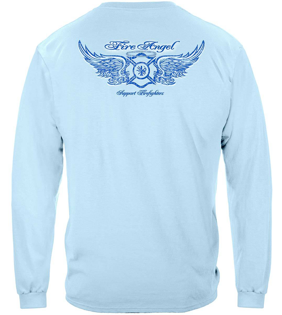 Firefighter Fire Angel Premium Hooded Sweat Shirt