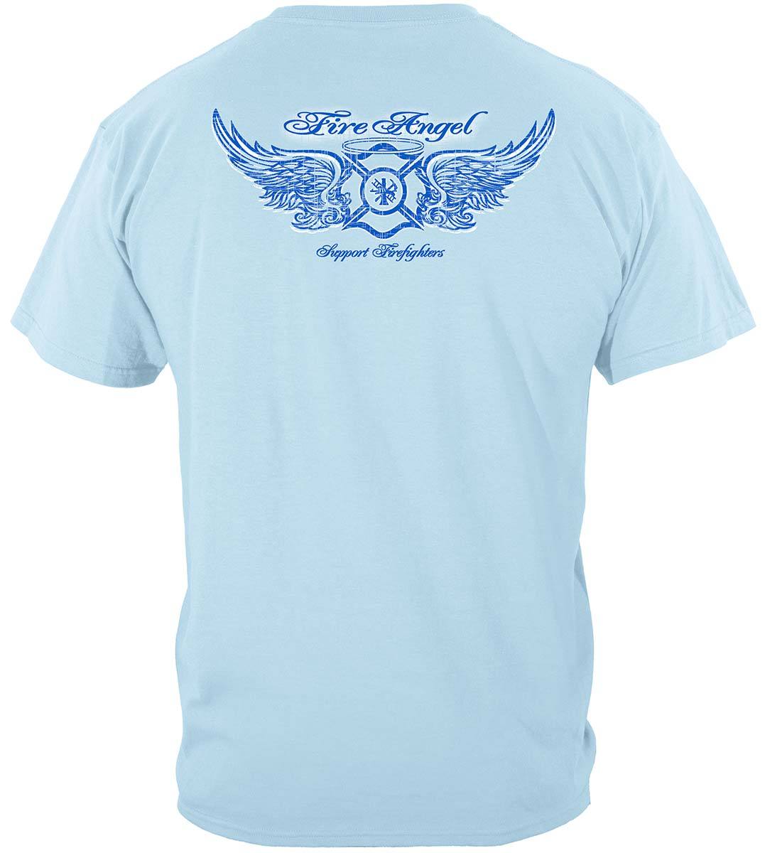 Firefighter Fire Angel Premium T-Shirt