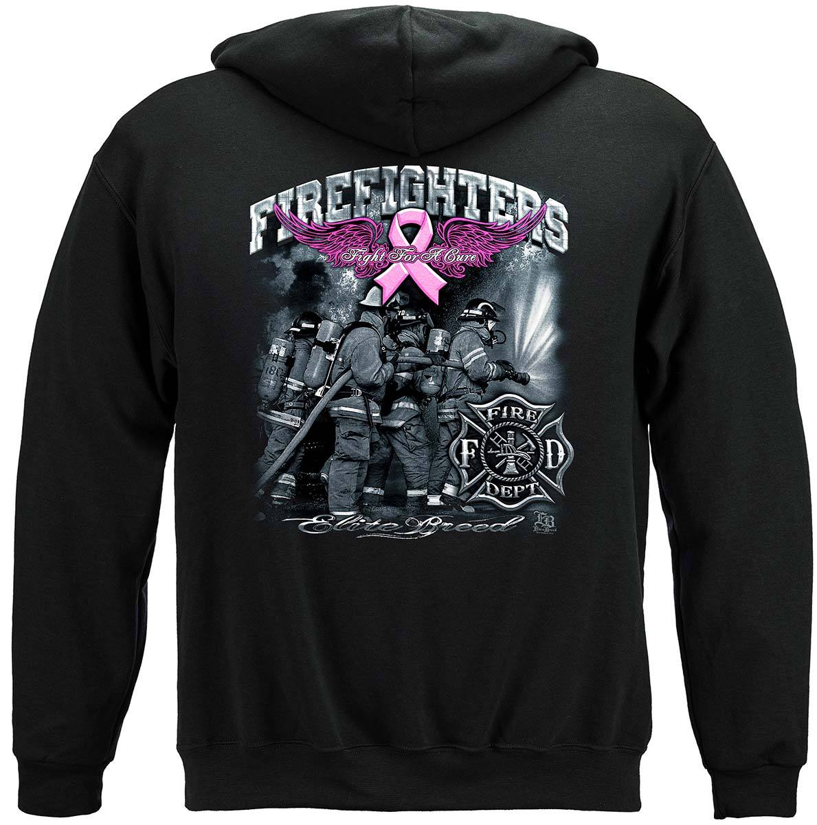 Elite Breed Fight For A Cure Firefighter Premium T-Shirt