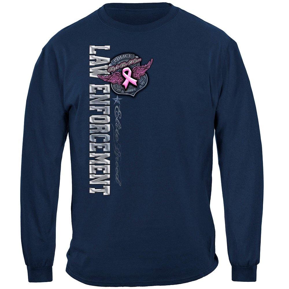 Elite Breed Police Fight Cancer Premium T-Shirt