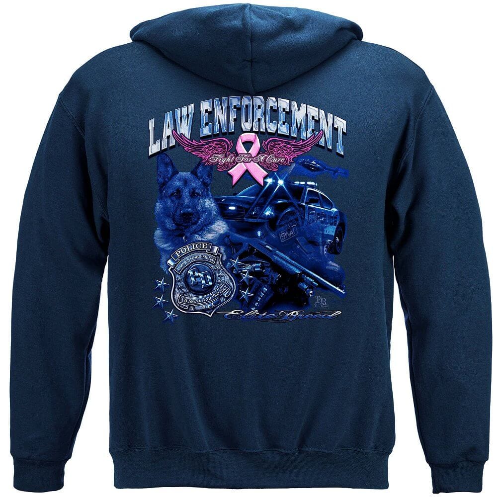 Elite Breed Police Fight Cancer Premium T-Shirt