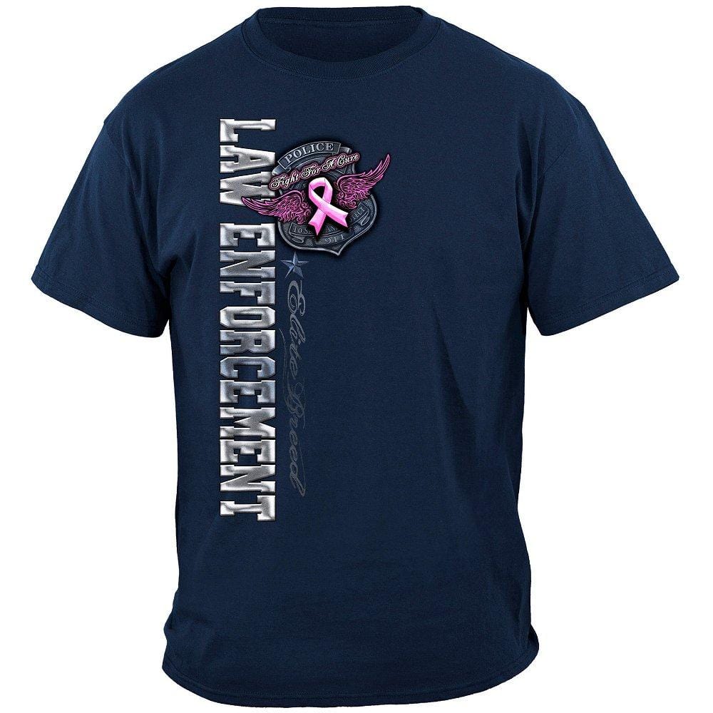 Elite Breed Police Fight Cancer Premium T-Shirt