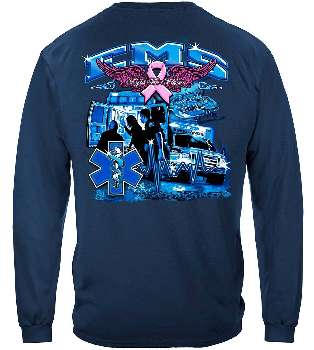 Elite Breed EMS Fight Cancer Premium Hooded Sweat Shirt