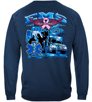 More Picture, Elite Breed EMS Fight Cancer Premium Hooded Sweat Shirt