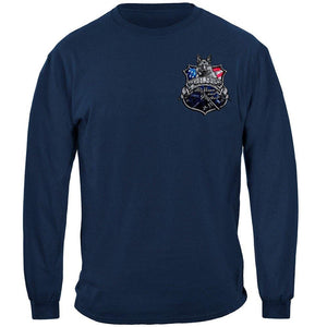 More Picture, Elite Breed Police Force To Serve and Protect Silver Foil Premium Long Sleeves