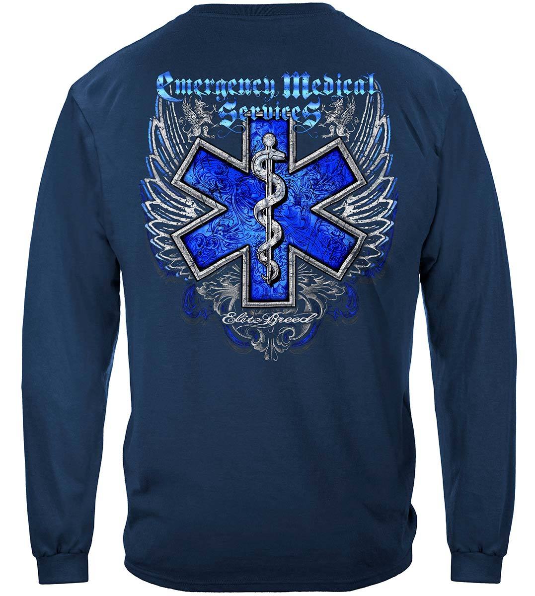 Elite Breed EMS Chrome Wings Silver Foil Premium Long Sleeves