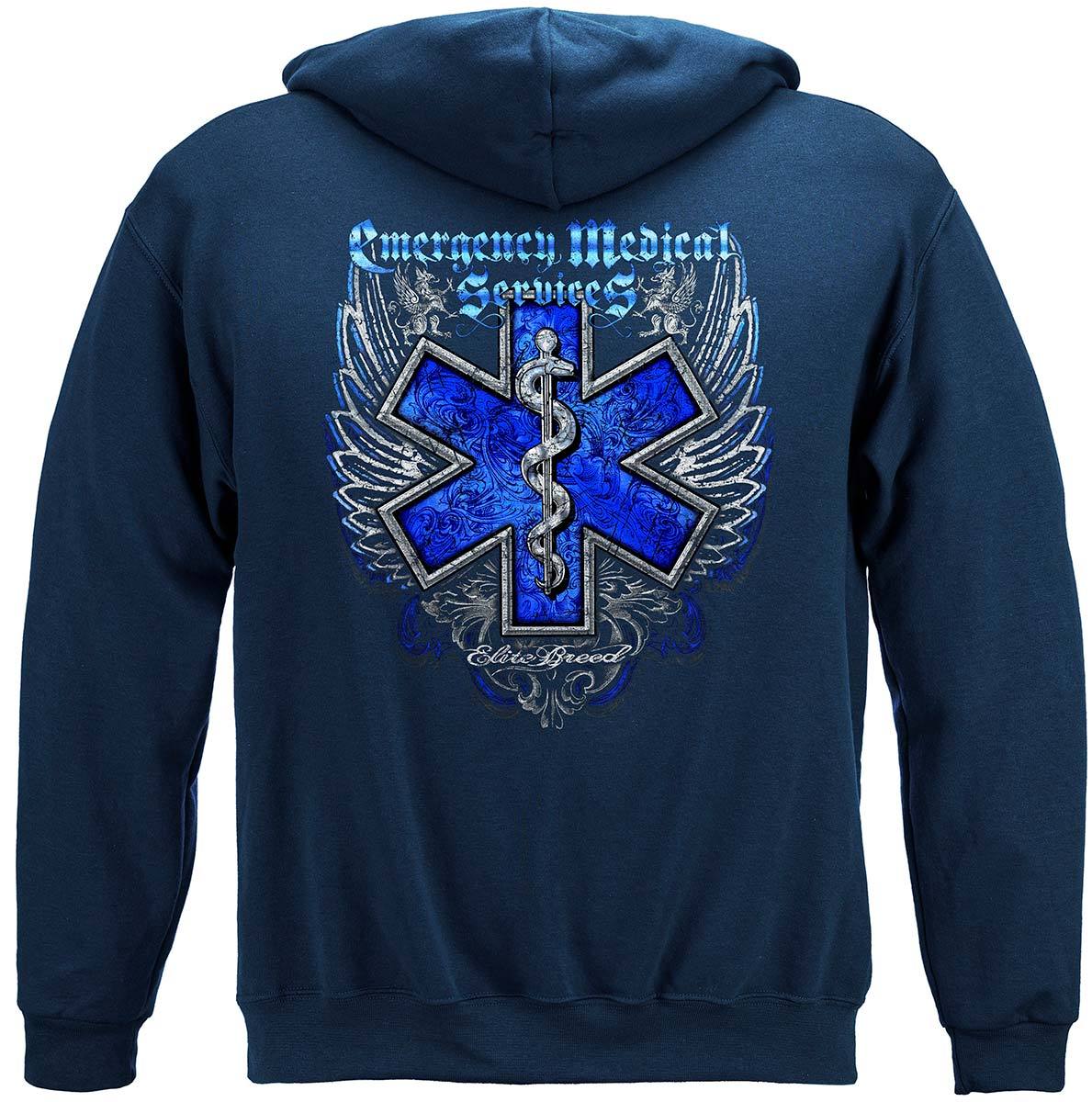 Elite Breed EMS Chrome Wings Silver Foil Premium T-Shirt