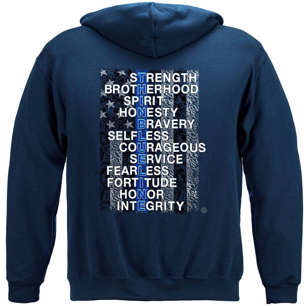 Thin Blue Line Strength, Brother Premium Long Sleeves