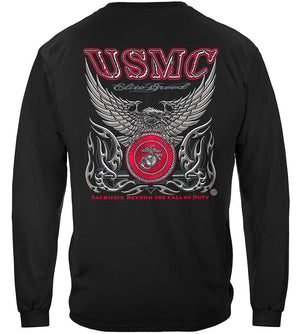 More Picture, Elite Breed USMC Marine Corps Premium Long Sleeves