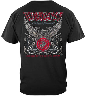 More Picture, Elite Breed USMC Marine Corps Premium Hooded Sweat Shirt