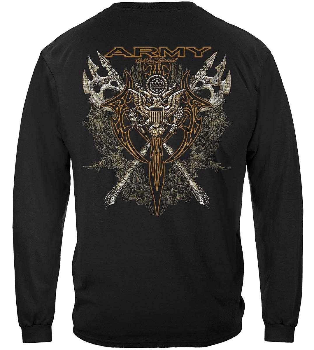 Army Axes Gold Tribal Premium Long Sleeves