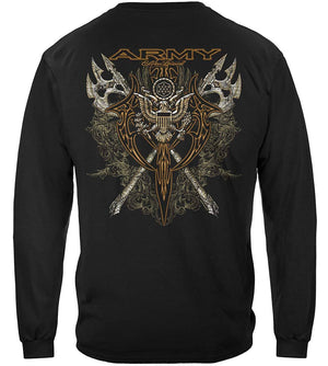 More Picture, Army Axes Gold Tribal Premium T-Shirt