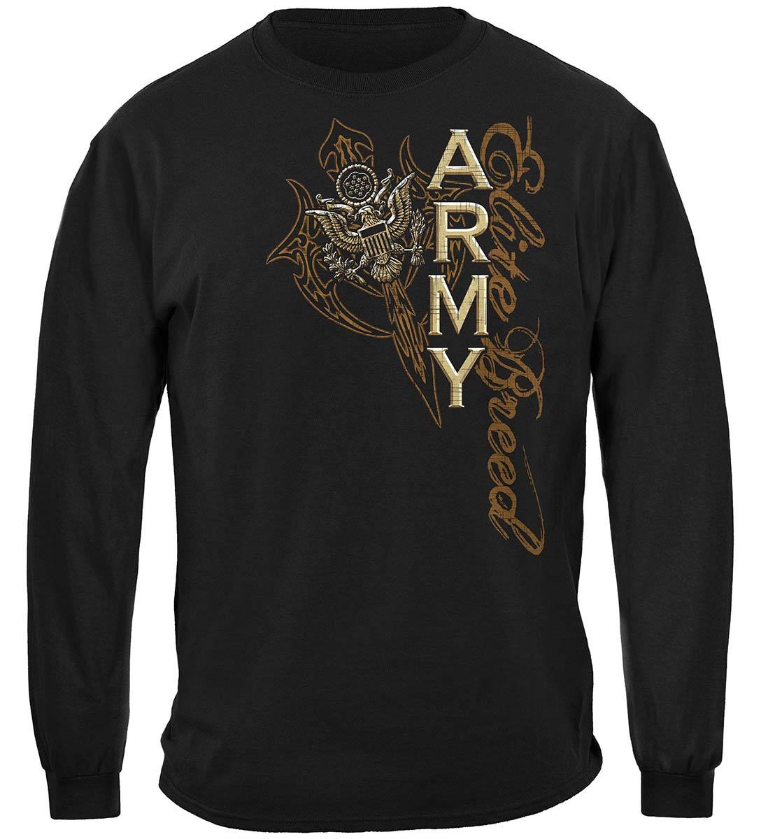 Army Axes Gold Tribal Premium Long Sleeves