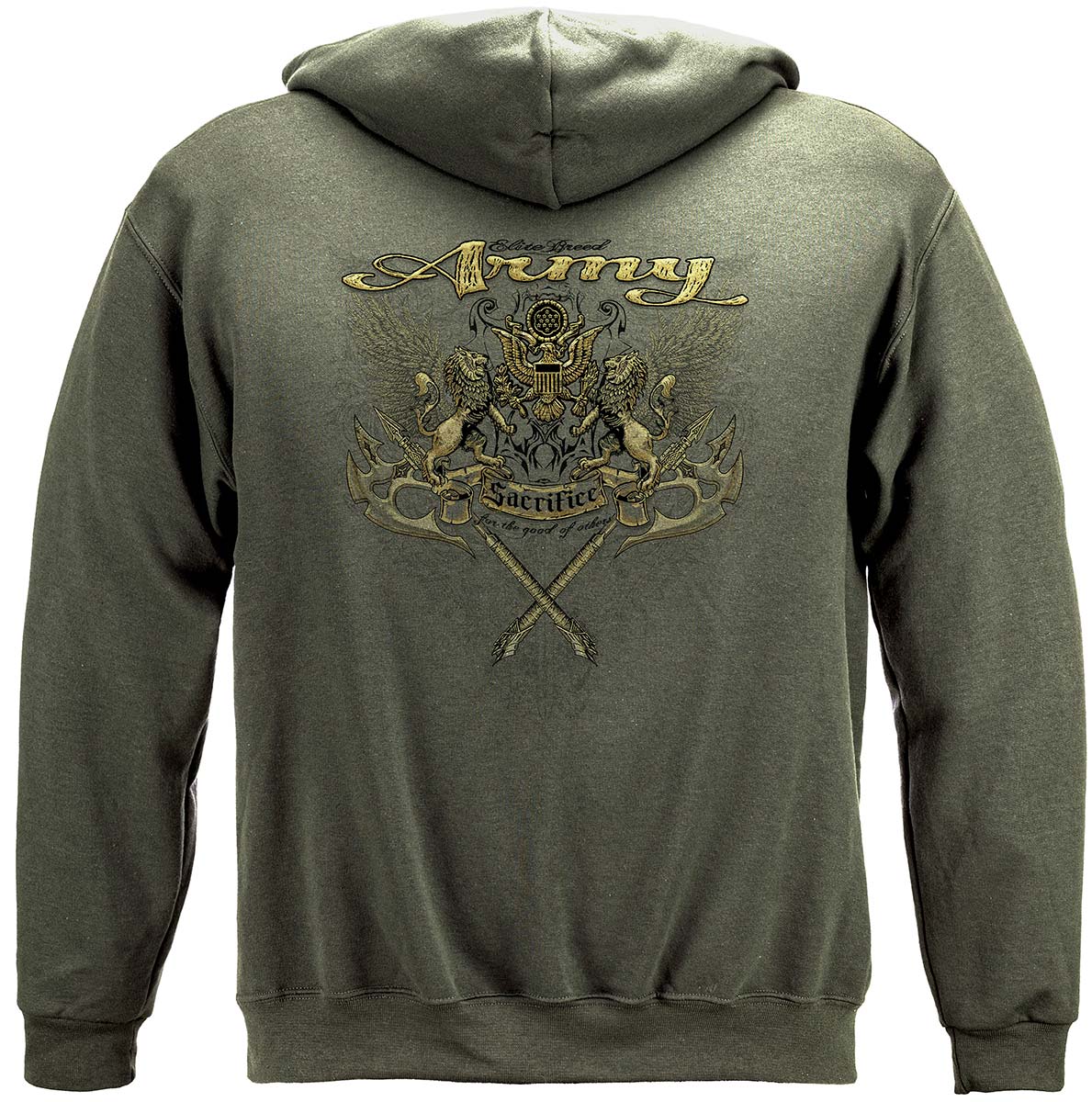 Army Lions Elite Breed Premium Hooded Sweat Shirt