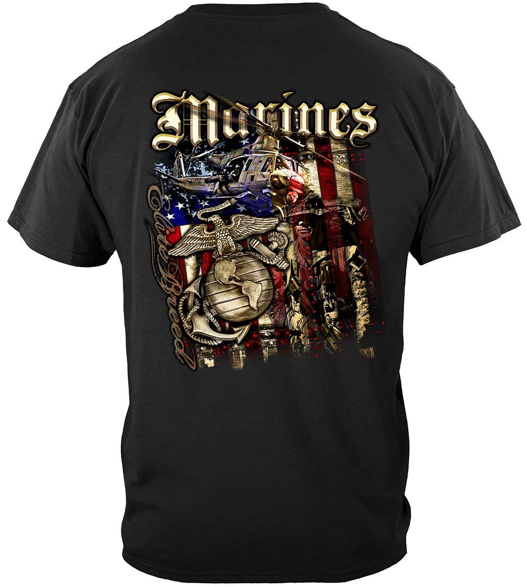Elite Breed USMC Marines Aerial Assault Premium Long Sleeves