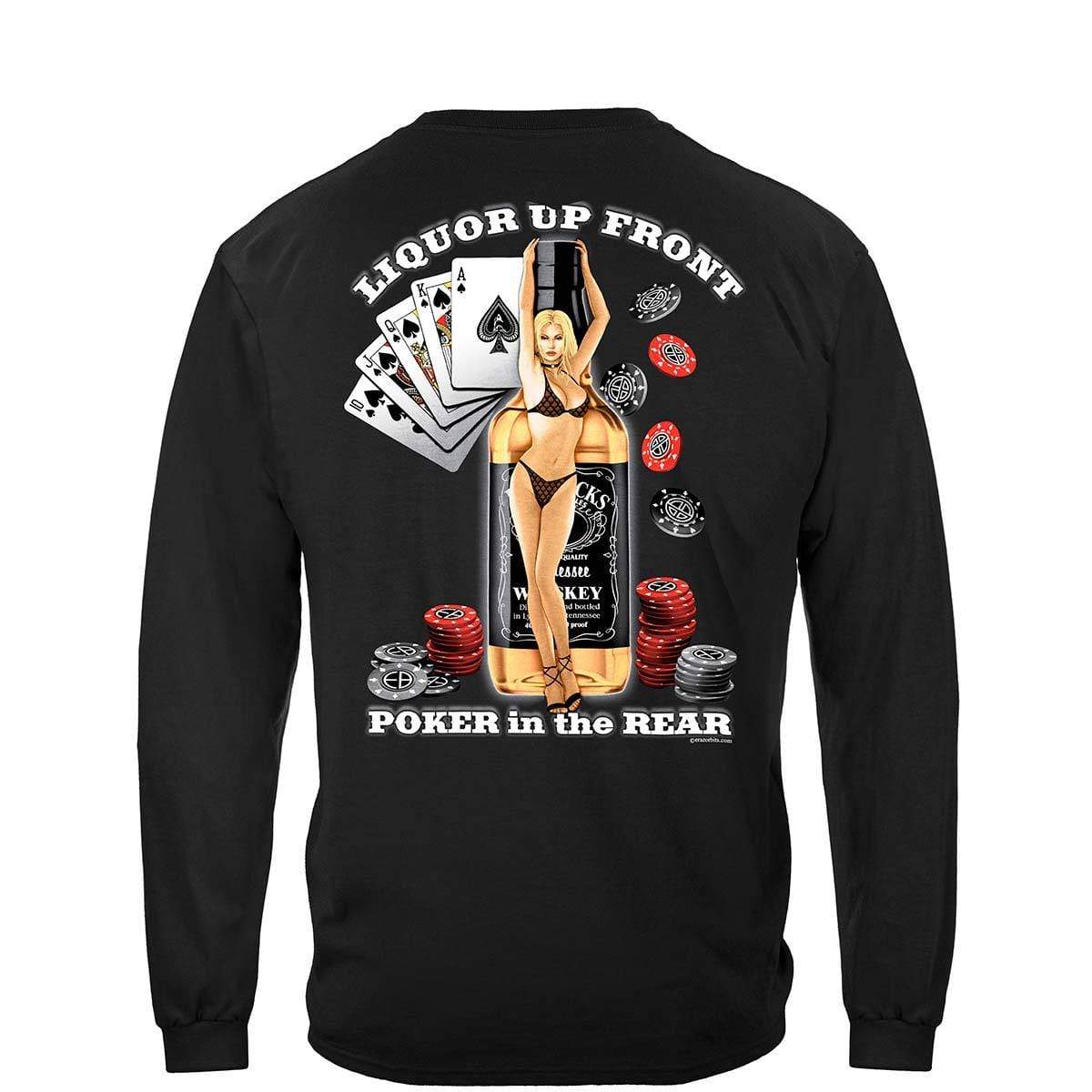 Liquor Up Front Premium T-Shirt