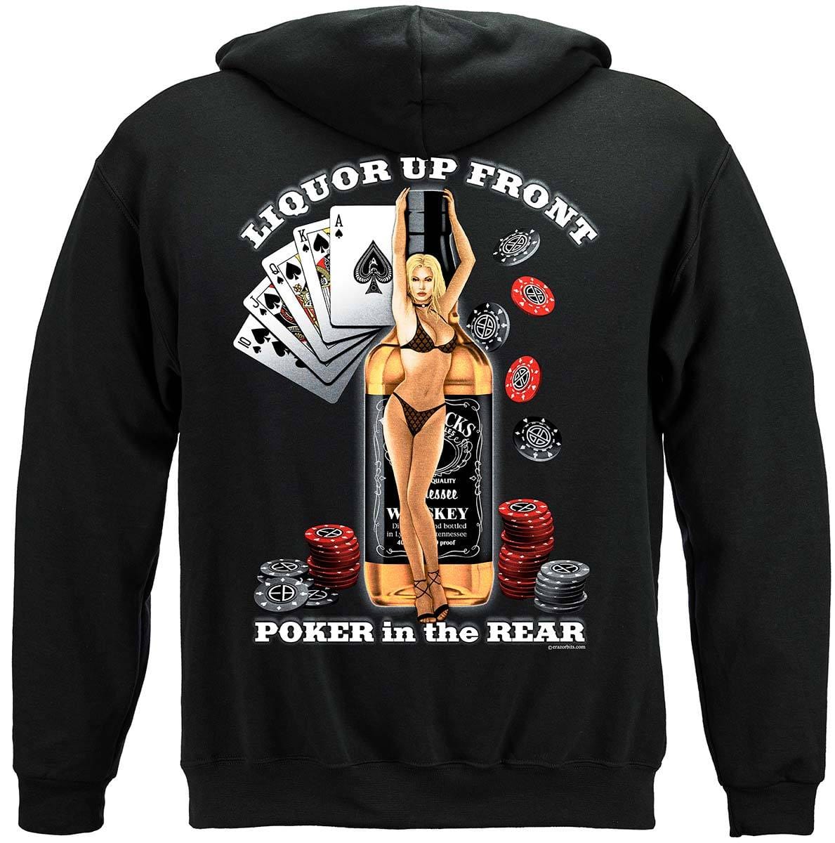 Liquor Up Front Premium Hooded Sweat Shirt
