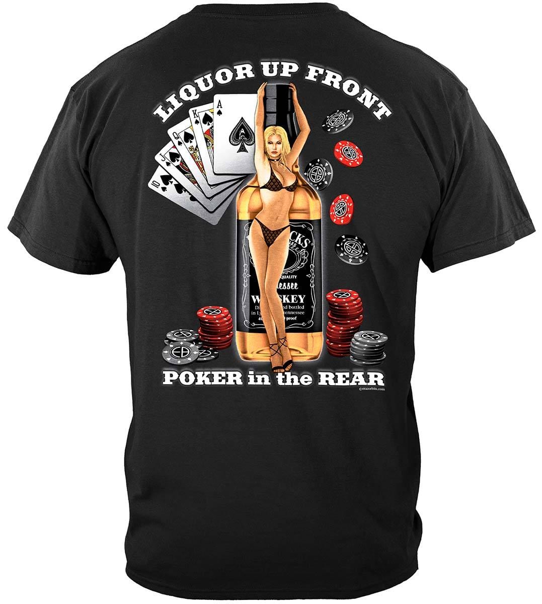 Liquor Up Front Premium Hooded Sweat Shirt