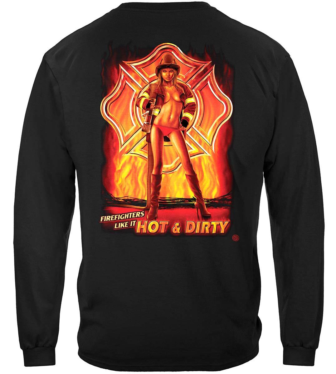 Hot &amp; Dirty Premium Hooded Sweat Shirt