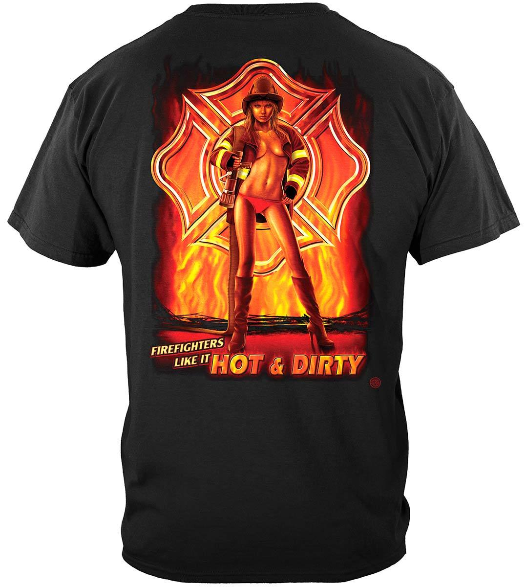 Hot &amp; Dirty Premium Hooded Sweat Shirt