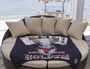 More Picture, Know When To Holdem Premium Blanket