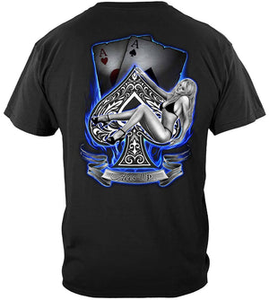 More Picture, Aces Up Premium T-Shirt