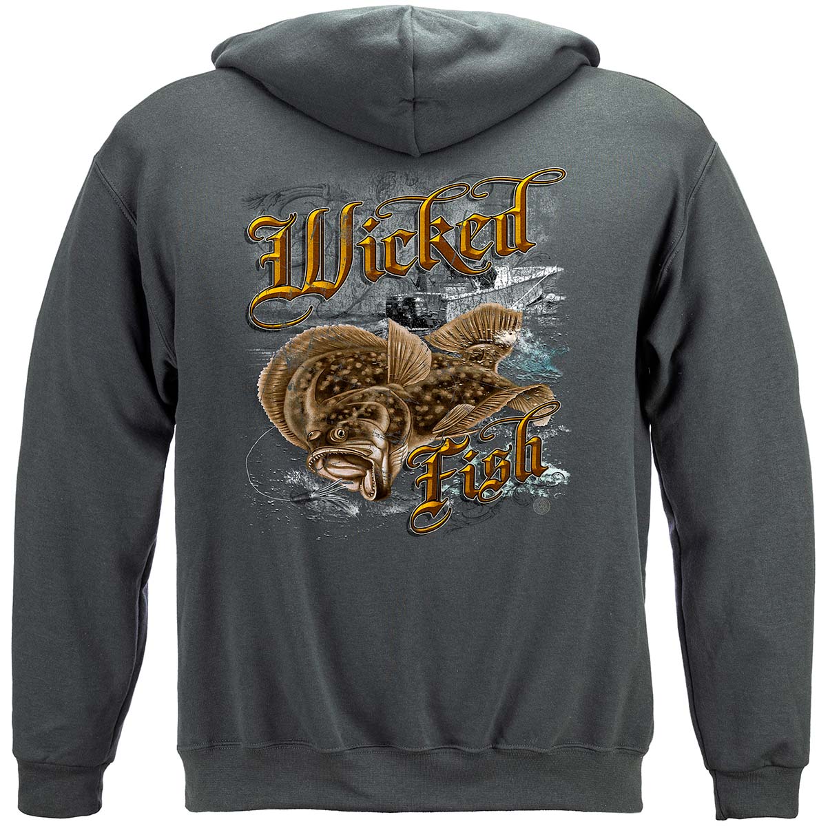 Wicked Fluke Premium Hooded Sweat Shirt