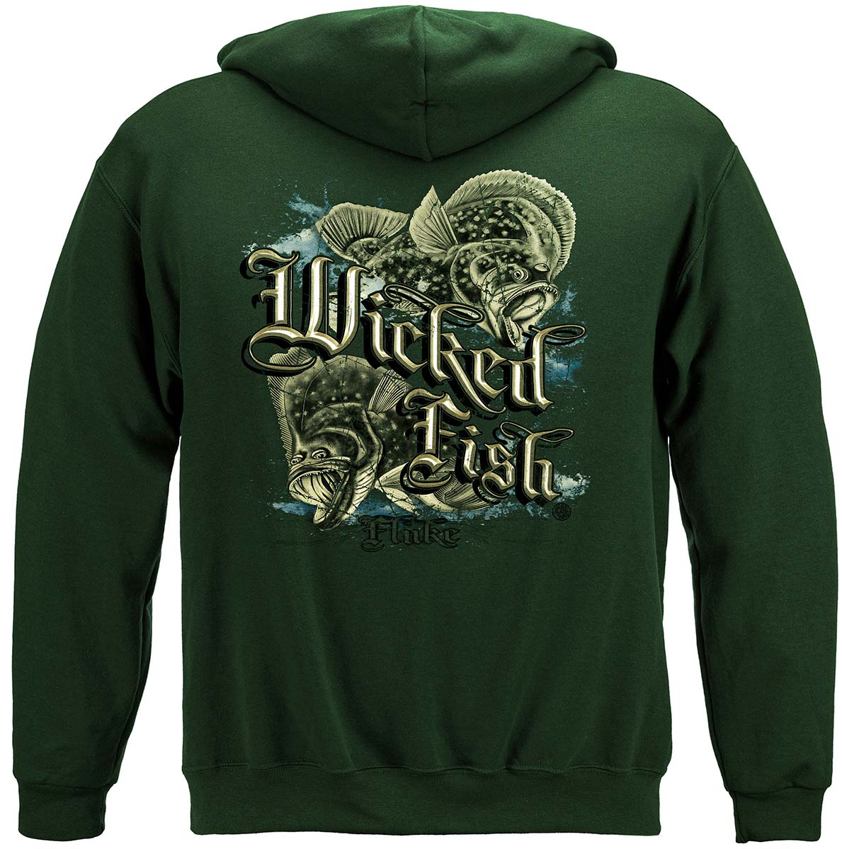 Fluke Tone On Tone Premium Hooded Sweat Shirt