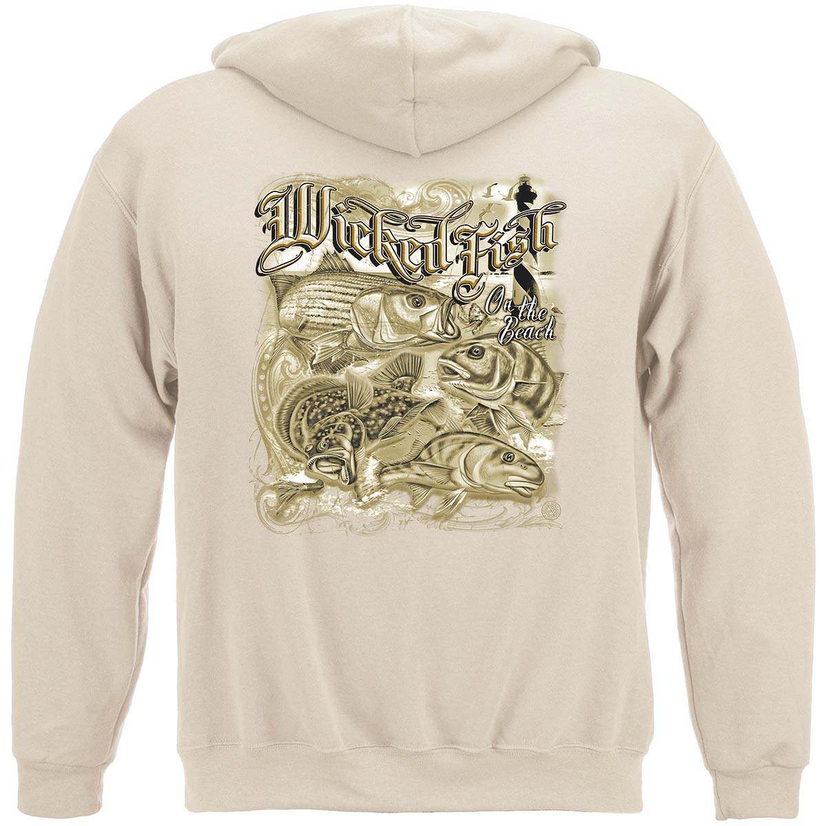 On The Beach Premium Hooded Sweat Shirt
