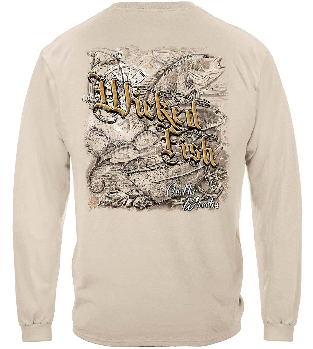 On The Wrecks Premium Hooded Sweat Shirt