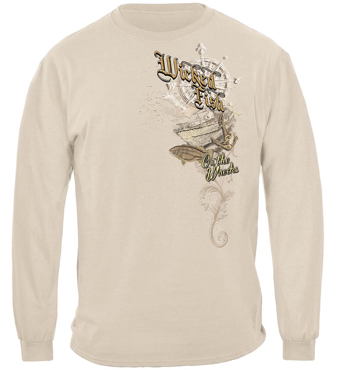 On The Wrecks Premium Hooded Sweat Shirt