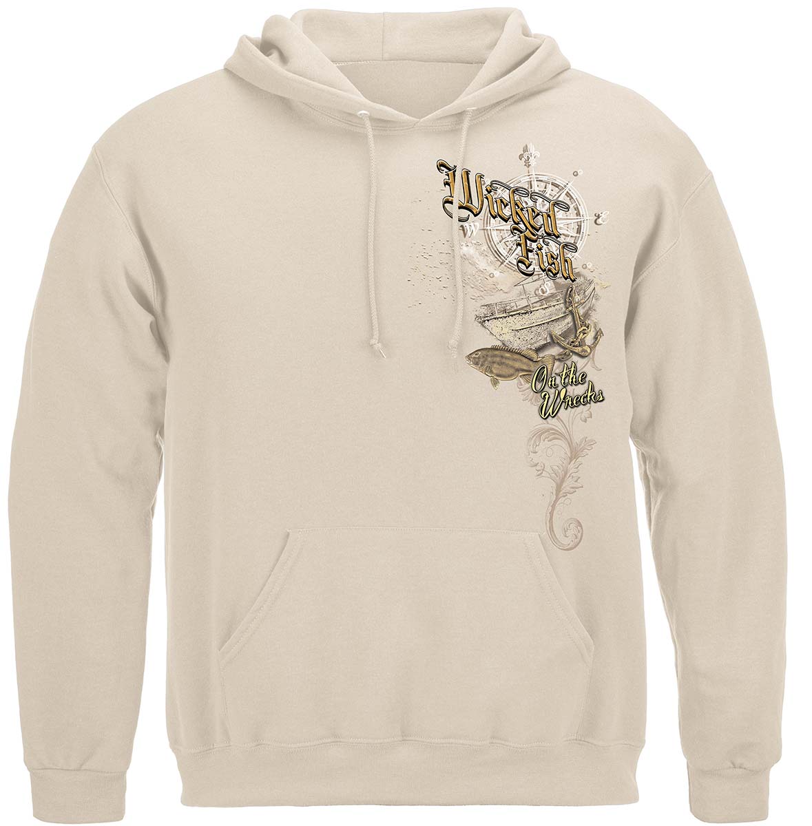 On The Wrecks Premium Hooded Sweat Shirt