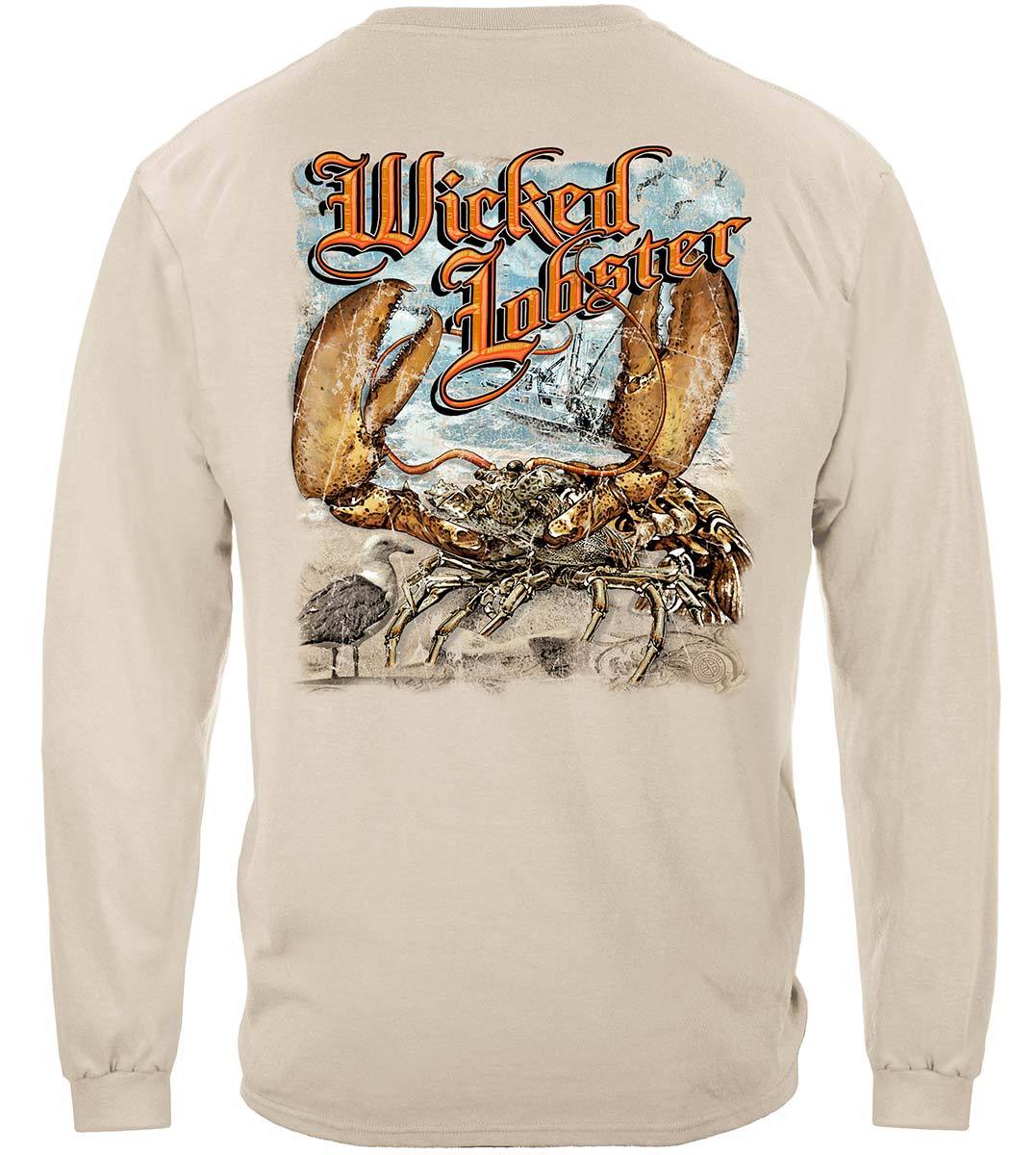 Wicked Lobster Premium Hooded Sweat Shirt