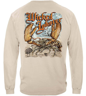 More Picture, Wicked Lobster Premium Hooded Sweat Shirt