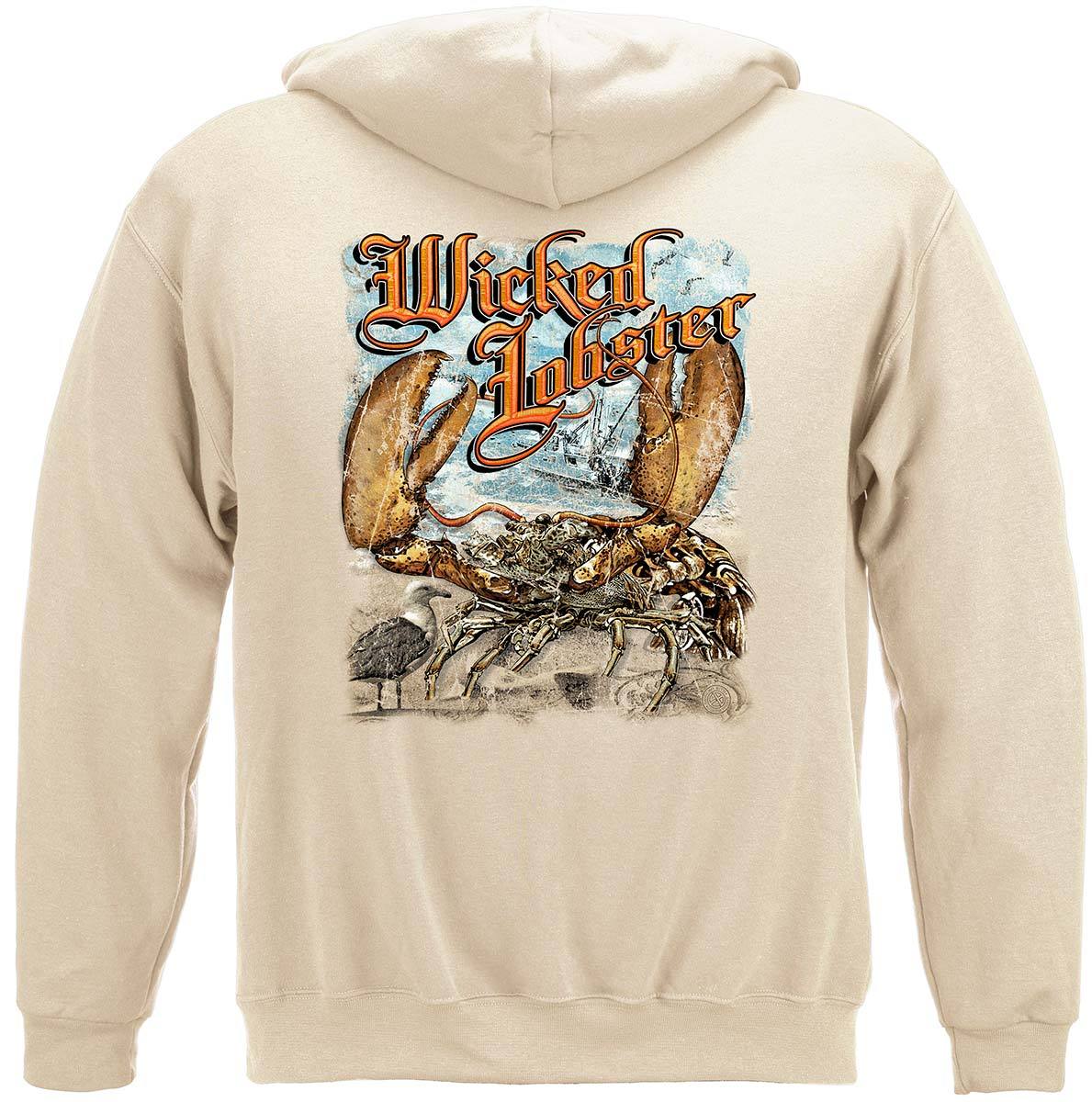 Wicked Lobster Premium Hooded Sweat Shirt