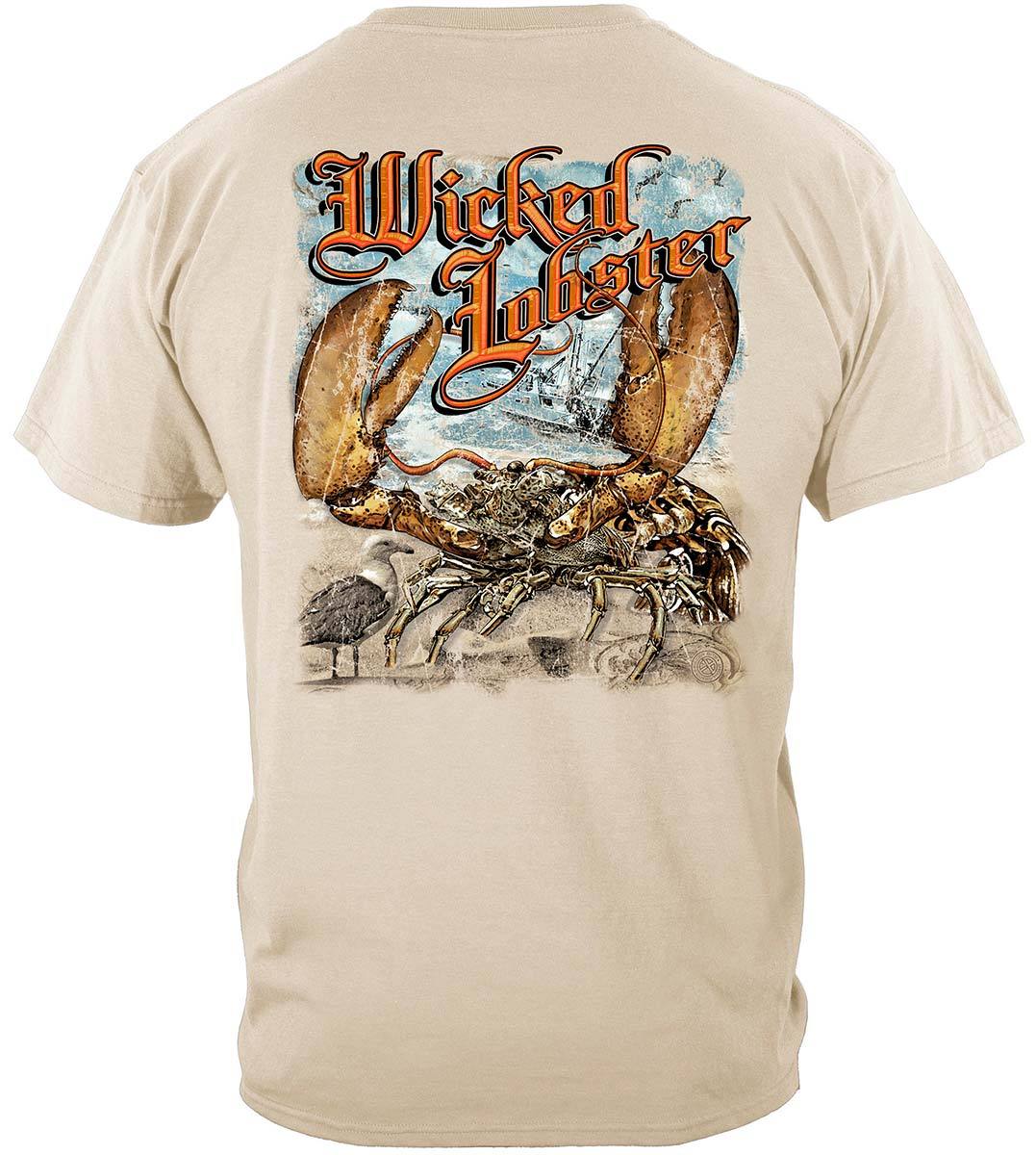 Wicked Lobster Premium Hooded Sweat Shirt